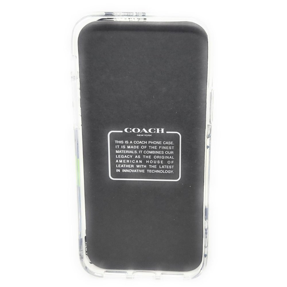 Coach Slim Clear Case for Apple iPhone 12 / iPhone 12 Pro (6.1") - Dessert Tulip - Picture 3 of 3